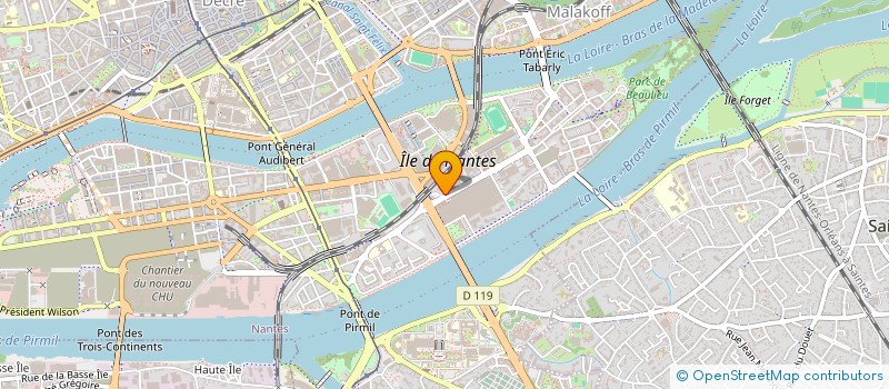 localisation de l'entreprise 2A COURTAGE à NANTES