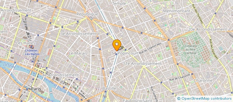 localisation de l'entreprise 2A DECORATION  PARIS