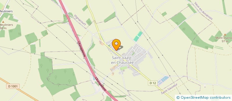 localisation de l'entreprise 2A DEPANNAGE  SAINT-VAAST-EN-CHAUSSEE