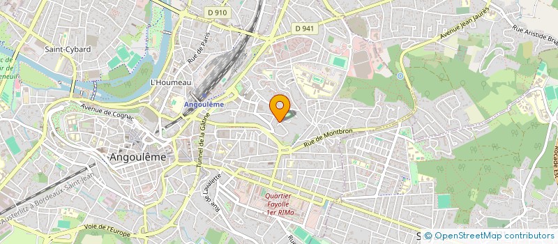 localisation de l'entreprise 2A DIAMANT à ANGOULEME