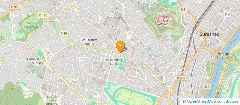 localisation de l'entreprise 2A DISTRIBUTION à RUEIL-MALMAISON
