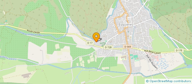 localisation de l'entreprise 2A DONATACCI  EYGUIERES