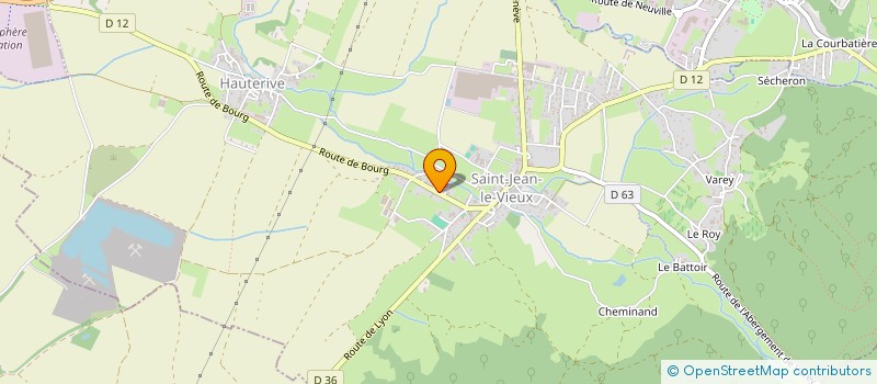 localisation de l'entreprise 2A ENERGIES  SAINT-JEAN-LE-VIEUX