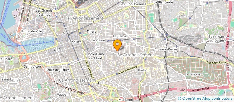 localisation de l'entreprise 2A ENERGIES à MARSEILLE