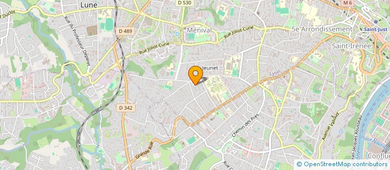 localisation de l'entreprise 2A ETANCHEITE à LYON