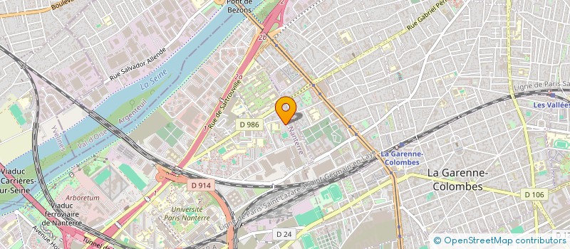 localisation de l'entreprise 2A EXPERTISE  NANTERRE