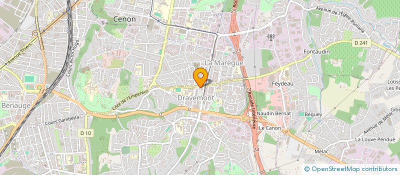 localisation de l'entreprise 2A-GIRONDE  FLOIRAC