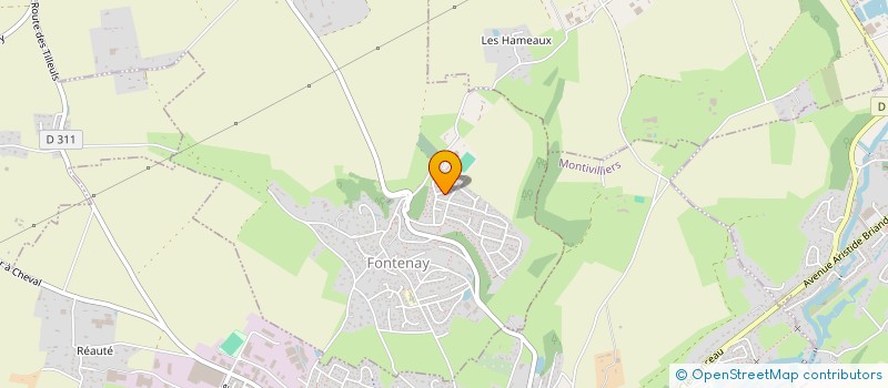 localisation de l'entreprise 2A IMMO 2  FONTENAY