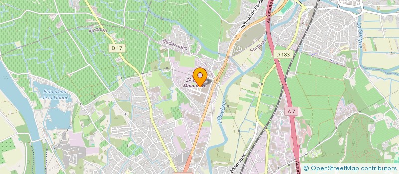 localisation de l'entreprise 2A IMMO  ORANGE