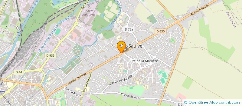 localisation de l'entreprise 2A IMMOBILIER  SAINT-SAULVE