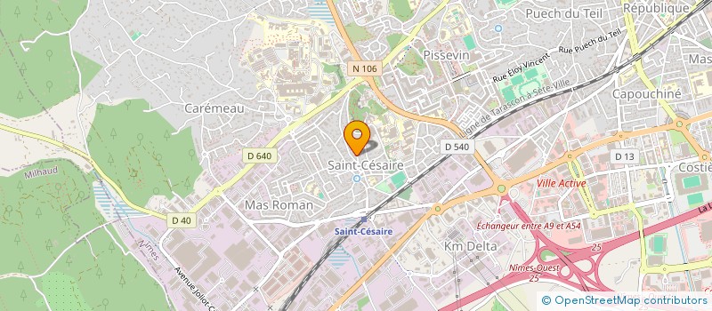 localisation de l'entreprise 2A INGENIERIE & CONSEIL à NIMES