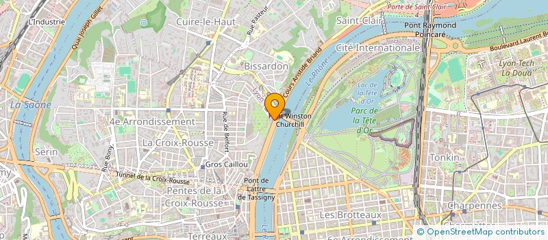 localisation de l'entreprise 2A INVEST  LYON