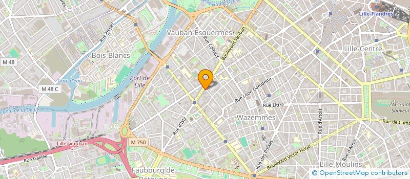 localisation de l'entreprise 2A LILLE à LILLE