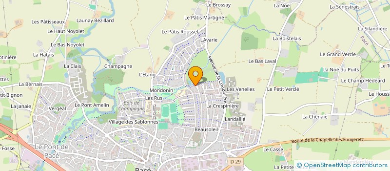 localisation de l'entreprise 2A LOC  PACE