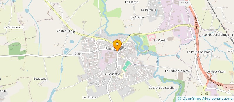 localisation de l'entreprise 2A MACONNERIE à BOURGBARRE