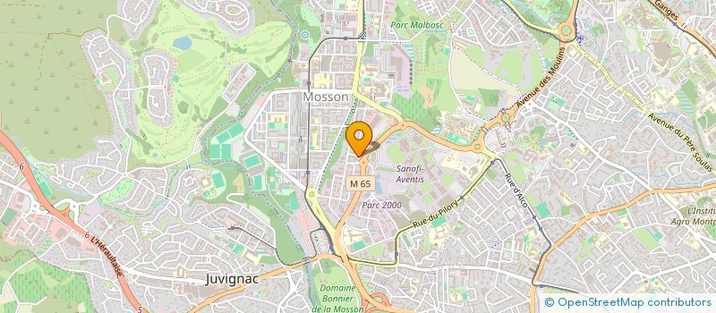 localisation de l'entreprise 2A MULTISERVICES à MONTPELLIER
