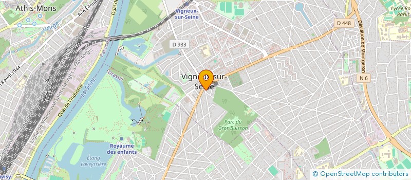 localisation de l'entreprise 2A PATRIMOINE à VIGNEUX-SUR-SEINE