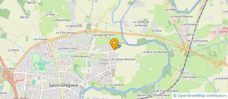 localisation de l'entreprise 2A PATRIMOINE  SAINT-GREGOIRE