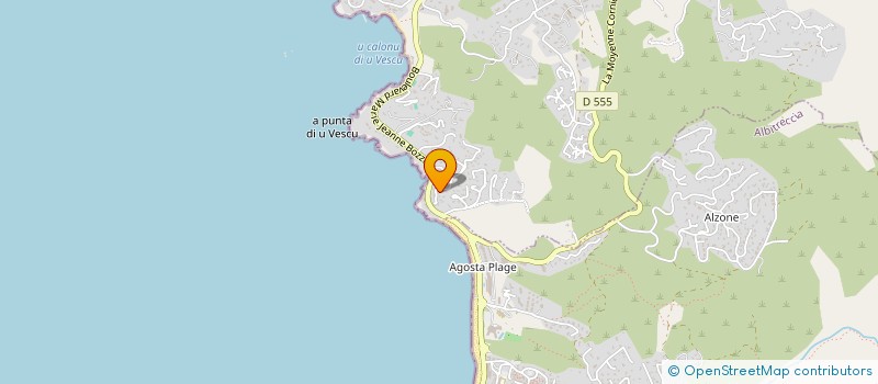 localisation de l'entreprise 2A REVETEMENTS  GROSSETO-PRUGNA