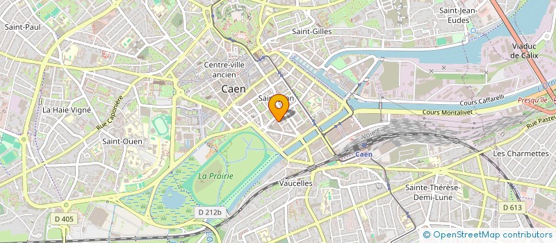 localisation de l'entreprise 2A SOL ET PEINTURE à CAEN