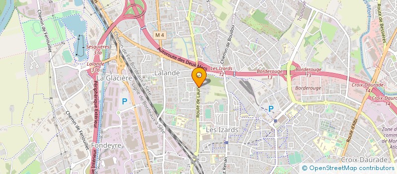 localisation de l'entreprise 2A STONE à TOULOUSE