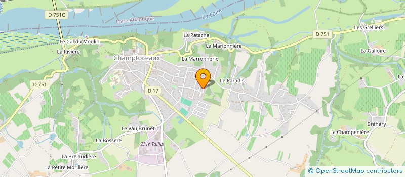 localisation de l'entreprise 2A-U à OREE-D'ANJOU