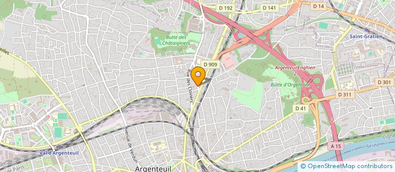 localisation de l'entreprise 2A VENTILATION  ARGENTEUIL