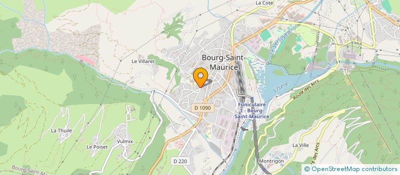 localisation de l'entreprise 2A73 à BOURG-SAINT-MAURICE