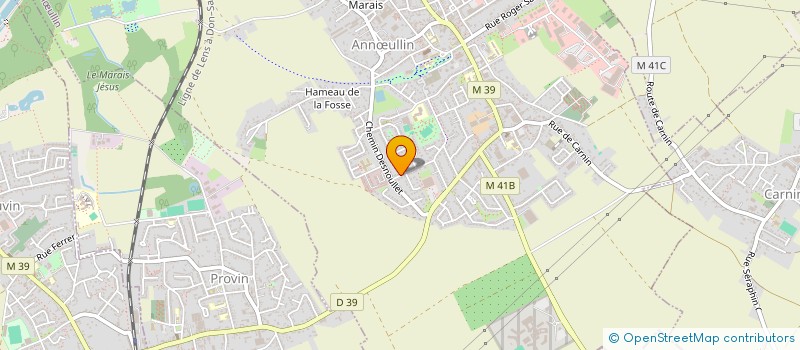 localisation de l'entreprise 2AAZ  ANNULLIN