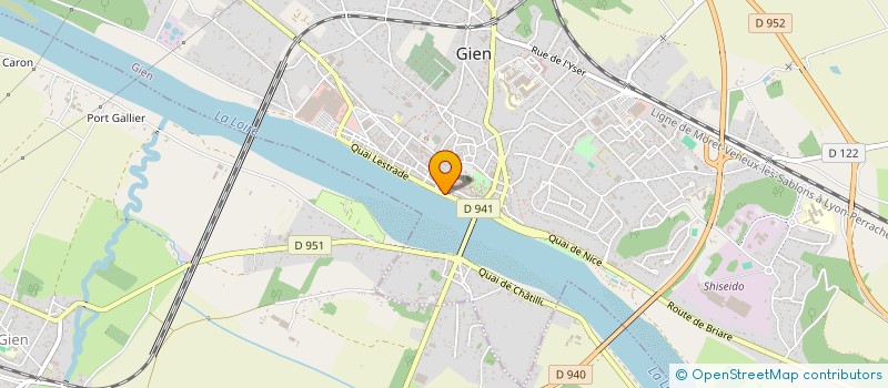 localisation de l'entreprise 2AB à GIEN