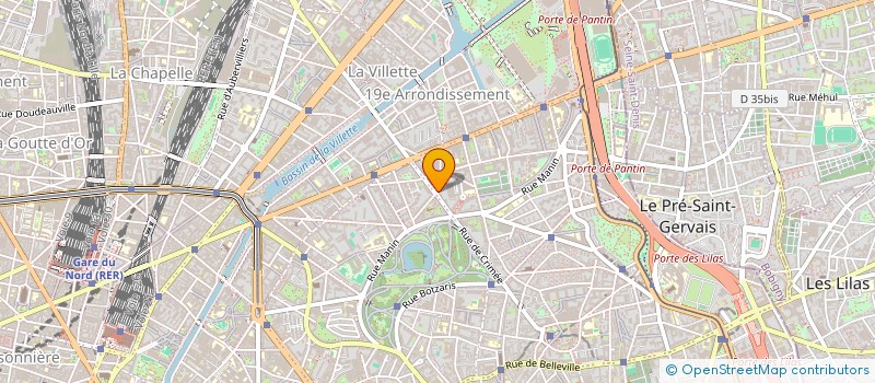 localisation de l'entreprise 2AB & ASSOCIATES  PARIS