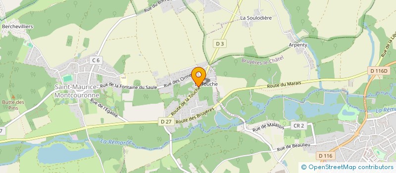 localisation de l'entreprise 2ABC2M  SAINT-MAURICE-MONTCOURONNE