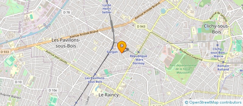 localisation de l'entreprise 2ABCS  LIVRY-GARGAN