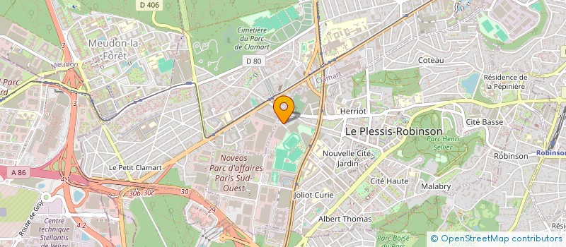 localisation de l'entreprise 2ABN  LE PLESSIS-ROBINSON