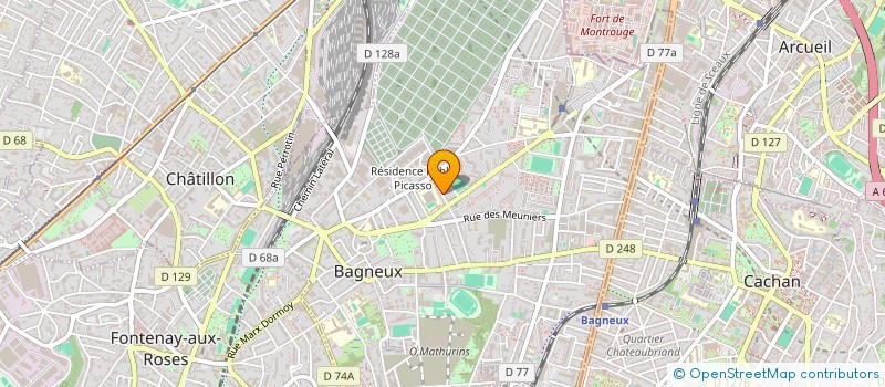 localisation de l'entreprise 2ABP à BAGNEUX