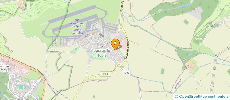 localisation de l'entreprise 2AC  TOUSSUS-LE-NOBLE