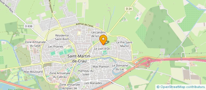 localisation de l'entreprise 2AC à SAINT-MARTIN-DE-CRAU