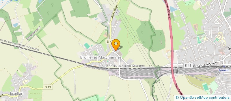 localisation de l'entreprise 2AC  BRUILLE-LEZ-MARCHIENNES