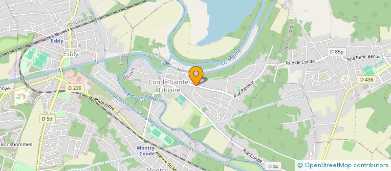 localisation de l'entreprise 2AC IMMO  MONTEVRAIN