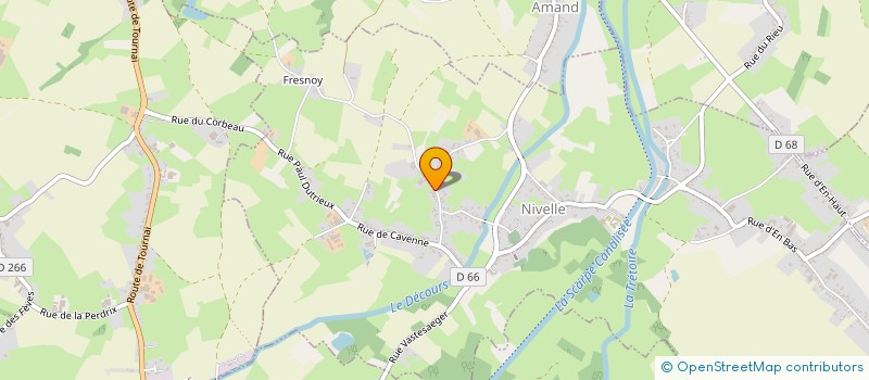 localisation de l'entreprise 2ACLMY  NIVELLE