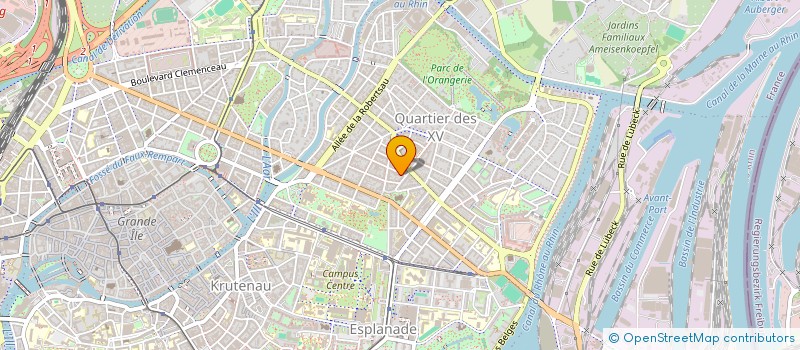 localisation de l'entreprise 2ACT-BD à STRASBOURG