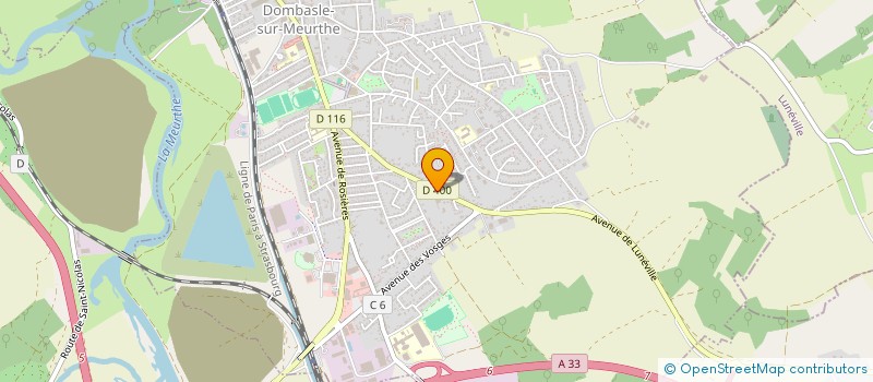 localisation de l'entreprise 2ACU  DOMBASLE-SUR-MEURTHE