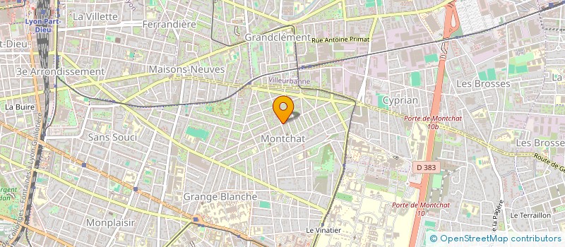 localisation de l'entreprise 2AD  LYON