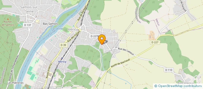 localisation de l'entreprise 2AD  HERICY