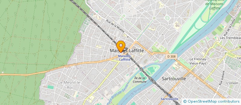 localisation de l'entreprise 2AD YVELINES  MAISONS-LAFFITTE