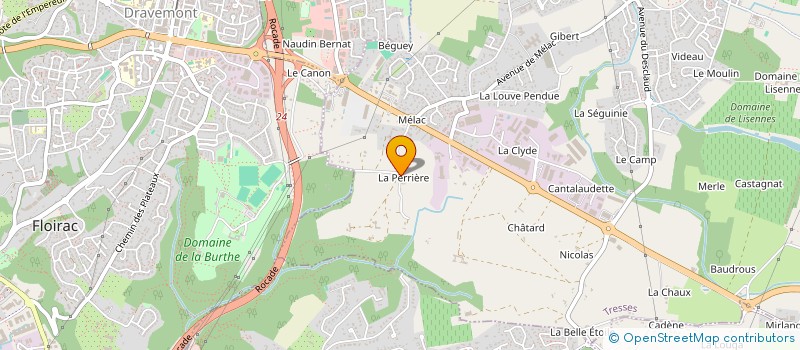 localisation de l'entreprise 2AD2R  TRESSES