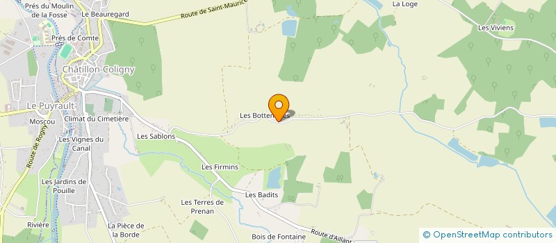 localisation de l'entreprise 2ADG à CHATILLON-COLIGNY
