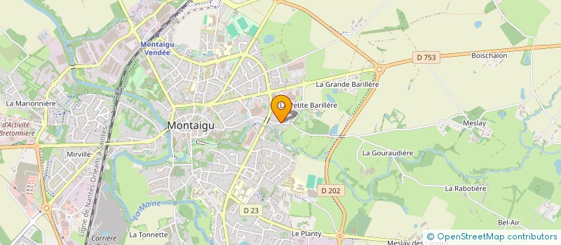 localisation de l'entreprise 2ADIA à MONTAIGU-VENDEE