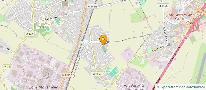 localisation de l'entreprise 2ADL à TEMPLEMARS