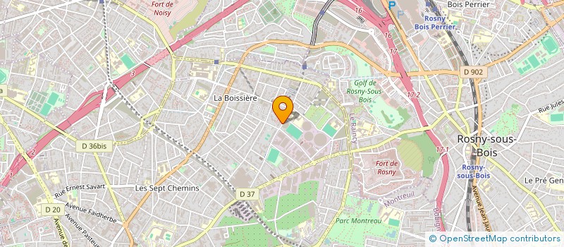 localisation de l'entreprise 2ADPD SERVICES à MONTREUIL